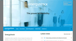 Desktop Screenshot of energystock.com