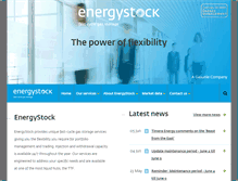 Tablet Screenshot of energystock.com